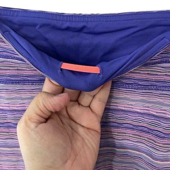 LULULEMON Inspire Tight Space Dye Twist Iris Flower Pink Shell Crop Leggings 8 - Picture 4 of 9